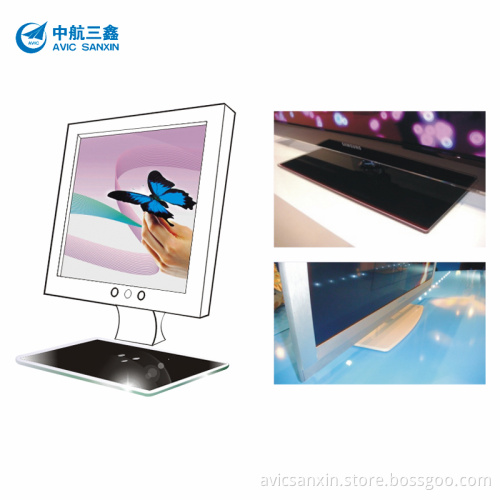 Cover Glass with Tempering and Coating Film for Display Device